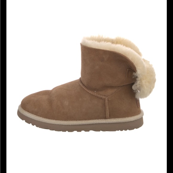 Selene Rope Bailey Bow suede UGG boots - Picture 6 of 8